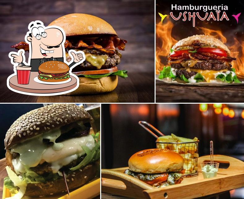 Os hambúrgueres do Ushuaia Hamburgueria irão satisfazer uma variedade de gostos