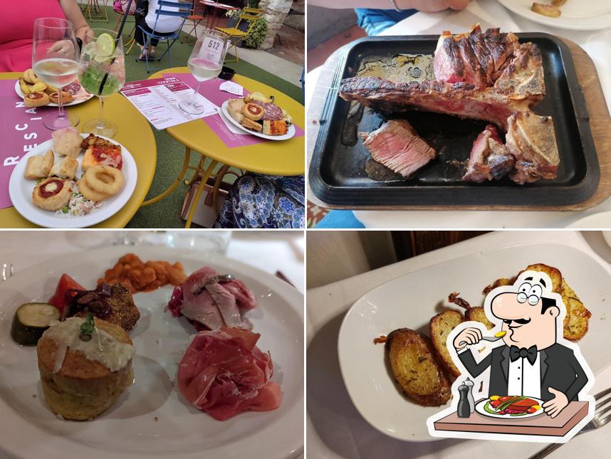 Platti al Osteria Valle Bresciana