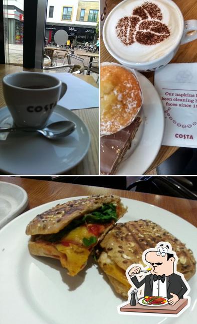 Comida en Costa Coffee