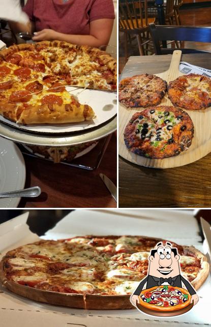Order pizza at Raimondo's Pizza and Pub