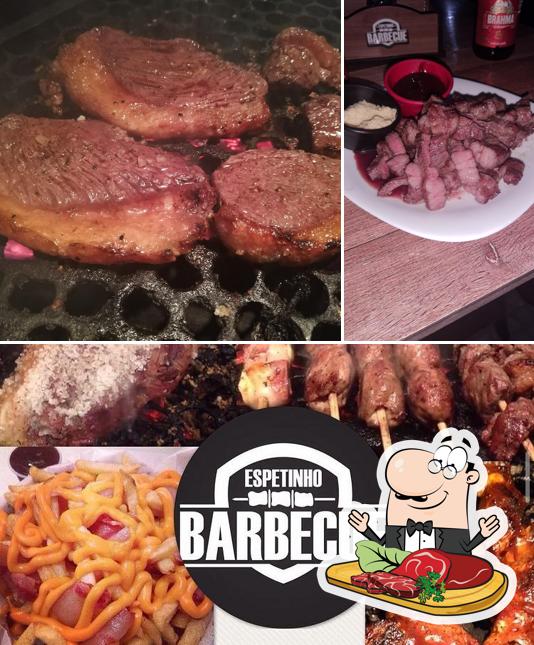 Experimente pratos de carne no Espetinho Barbecue