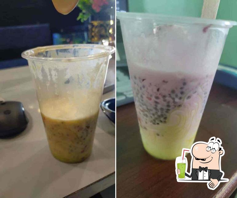 Enjoy a beverage at Falooda King