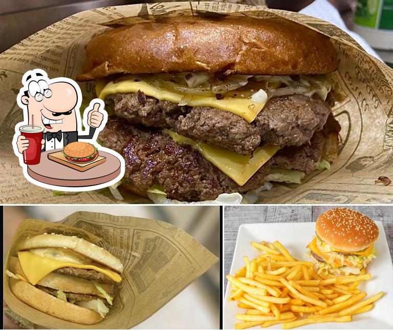 Commandez un hamburger à HOLLYFOOD