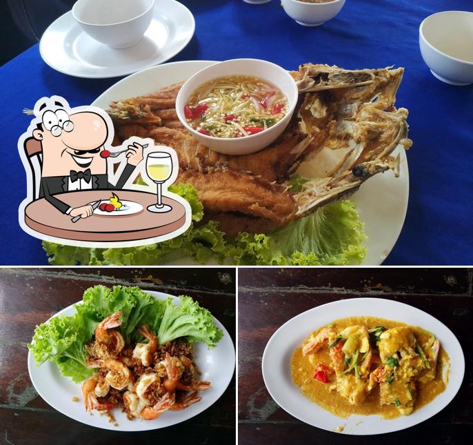 Food at Lung Sawai Seafood