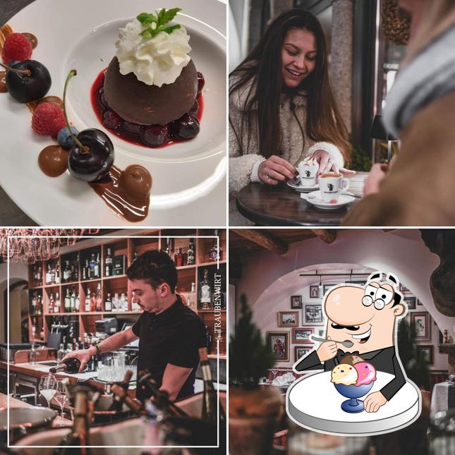 Ristorante In Die Traube Di Weissensteiner Roman & C. propone un'ampia selezione di dolci