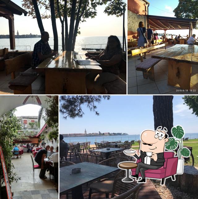 Gli interni di Restaurant Sunset Porec