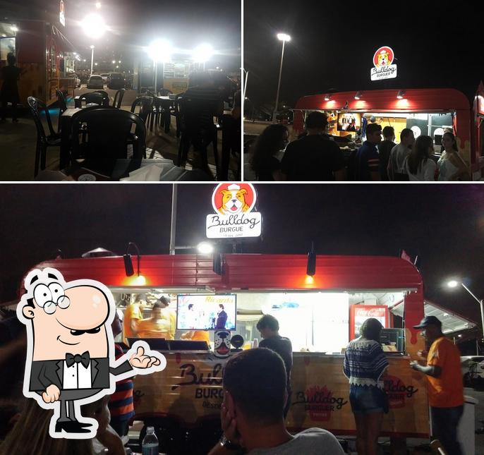 O interior do Bulldog Burguer - Lagoa