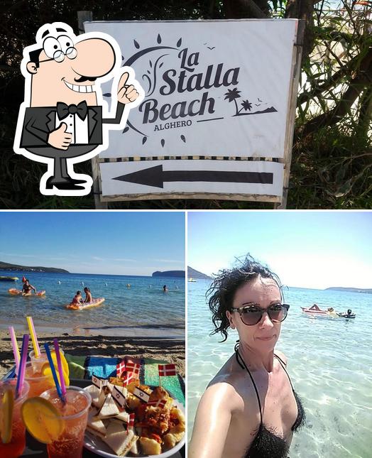 Voici une photo de Chiosco La Stalla beach - Alghero