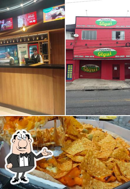 A ilustração a Pizzaria Gigui - Pizzaria’s interior e seo_images_cat_68