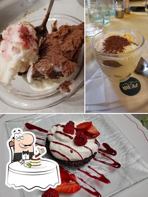 Trattoria "da Fausto" offre un'ampia selezione di dolci