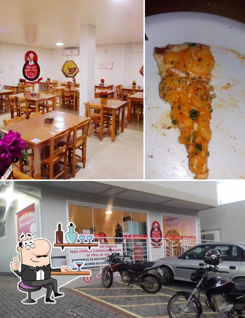 Veja imagens do interior do Point da Pizza