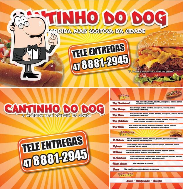 Look at the pic of Cantinho do Dog