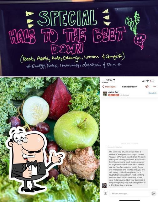 Juice Bar in Orlando Restaurant menu and reviews