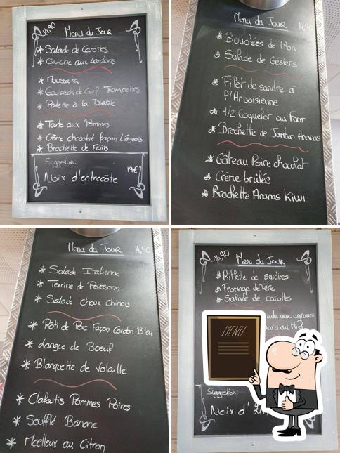 Le menu du tableau liste les options disponibles)