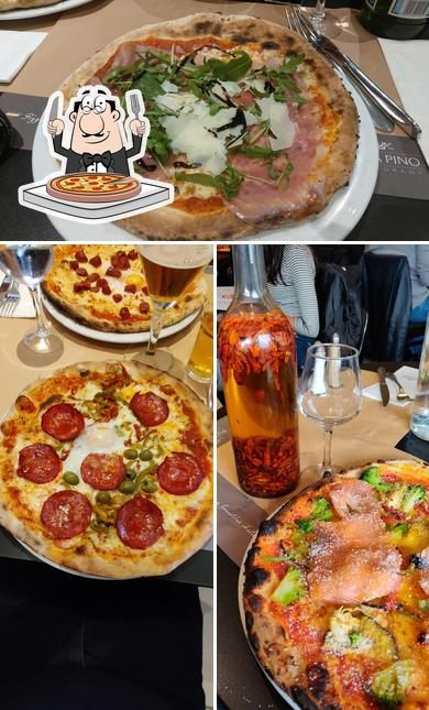 Choisissez des pizzas à Pizza Pino