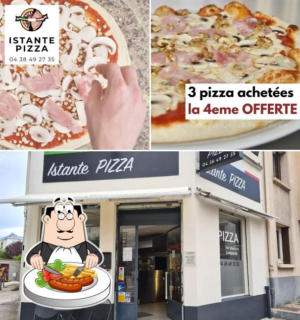 Istante Pizza se distingue par sa nourriture et extérieur