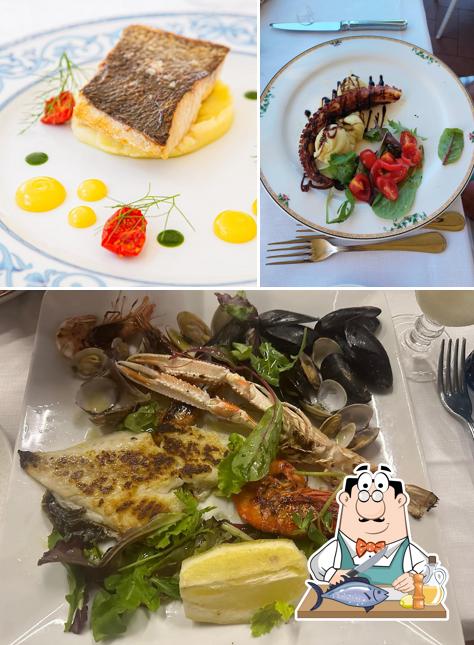 Salmone grigliato al Terrazza delle Sirene