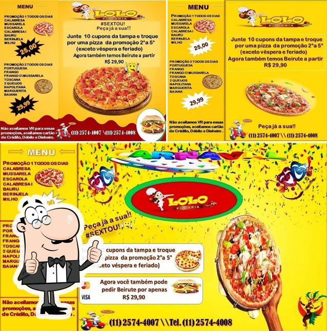 Here's an image of Lolo Pizzaria