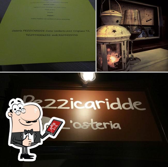 Voici une photo de Pezzicaridde Ristorante