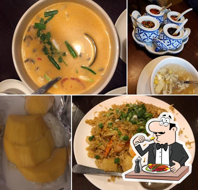 Meals at Bahn Thai Restaurant