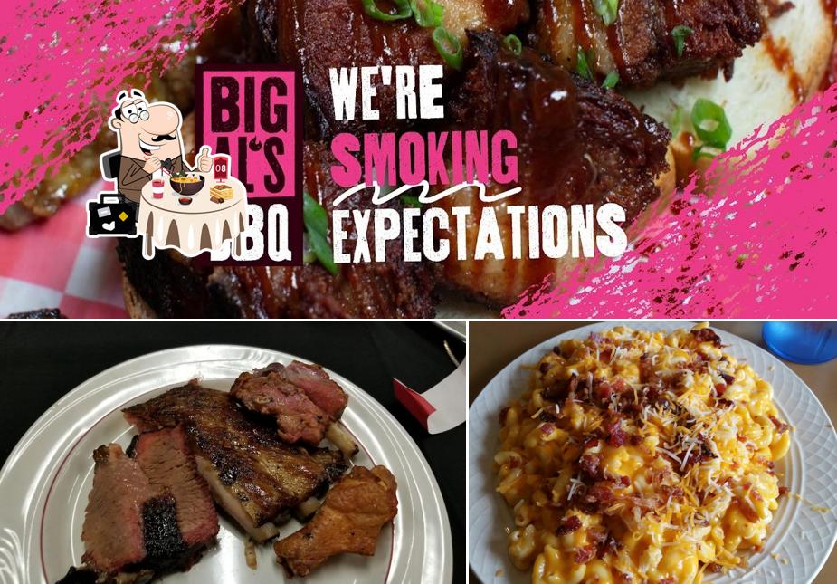 Comida en Big Al’s BBQ Burgers, Brews + Tenderloins Too