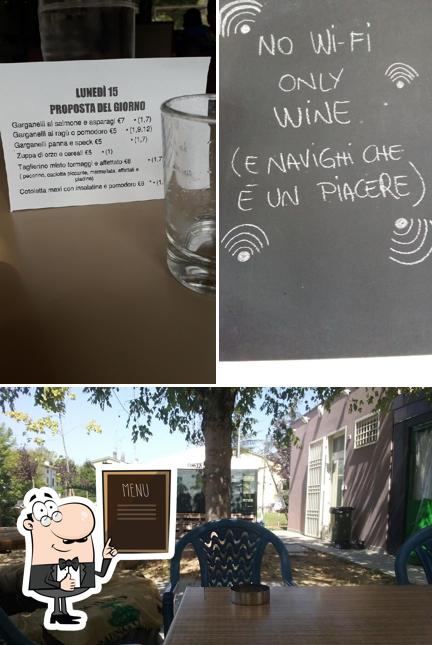 Leggi le specialità del giorno sulla lavagna