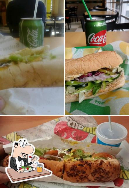 Comida em Subway