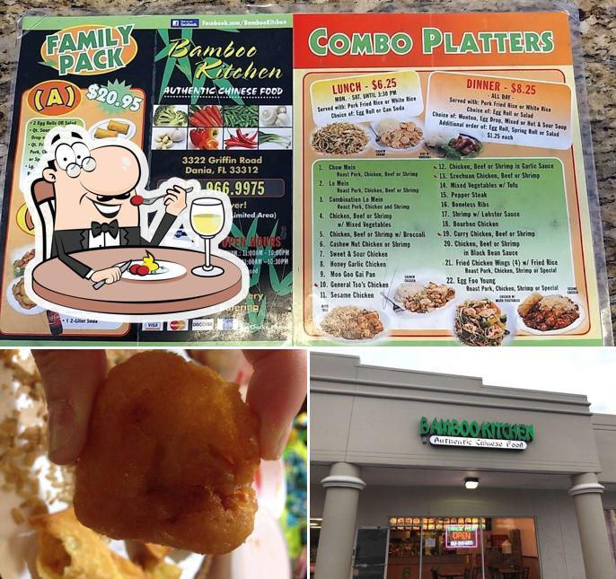 Bamboo Kitchen, 3322 Griffin Rd in Fort Lauderdale Restaurant menu