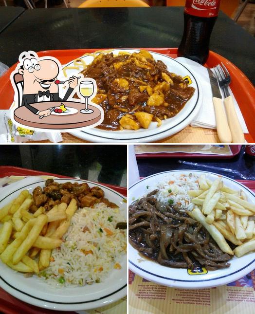 Comida em Chinatown