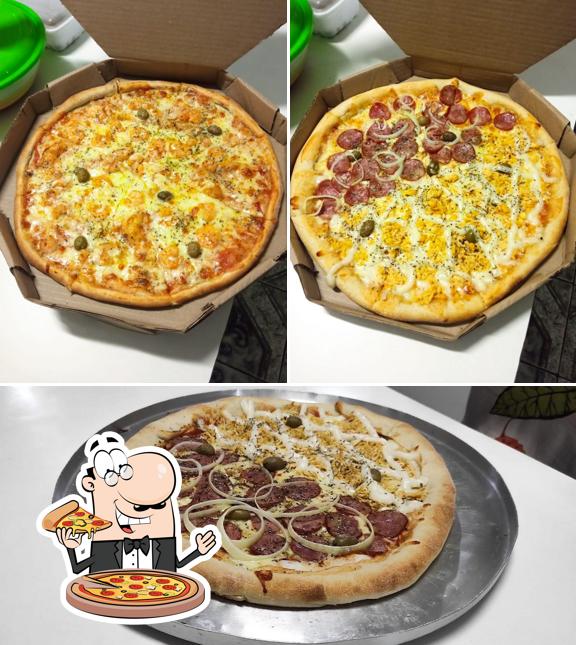 Experimente diferentes variedades de pizza