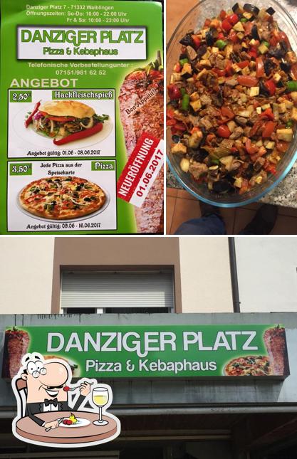 Food at Danziger Platz Pizza & Kebabhaus