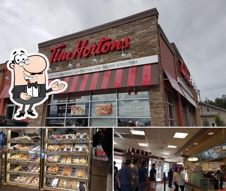 Here's a photo of Tim Hortons