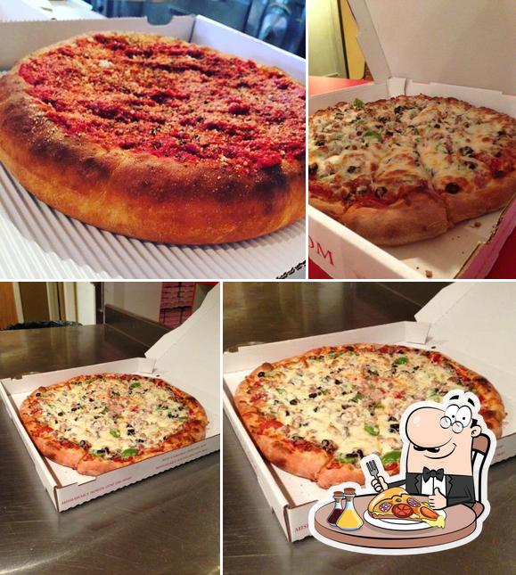 Get pizza at Bruno's Pizza Osceola