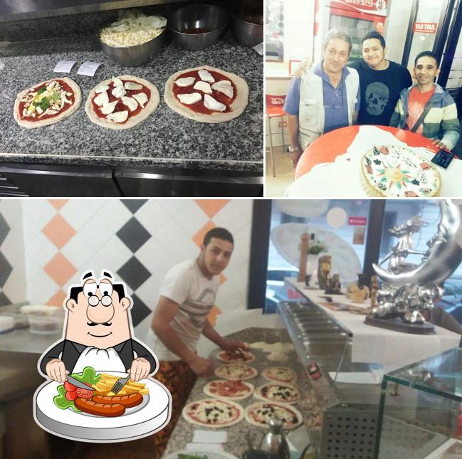 Tra le varie cose da Pizzeria Da Mimmo si possono trovare la cibo e interni