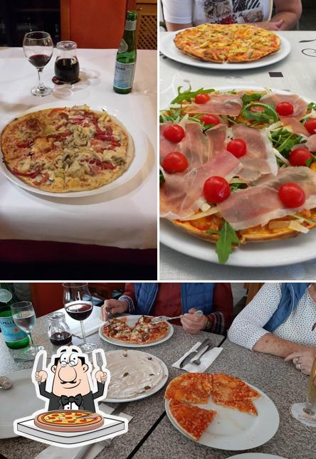 Prenez des pizzas à Pizzeria Europa