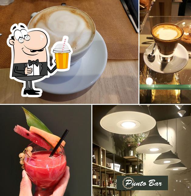 Enjoy a drink at Punto Bar Gelateria