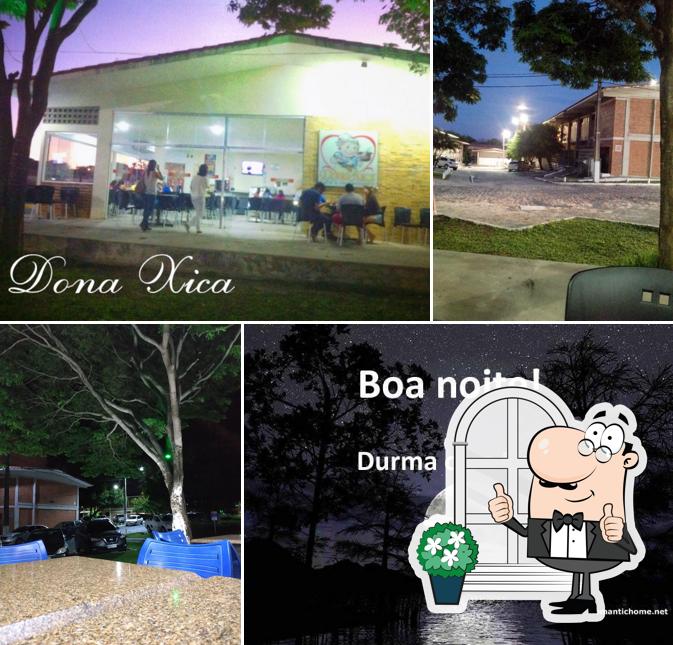 O exterior do Restaurante Dona Xica