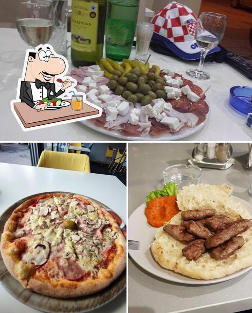 Nourriture à Pizzeria Rio