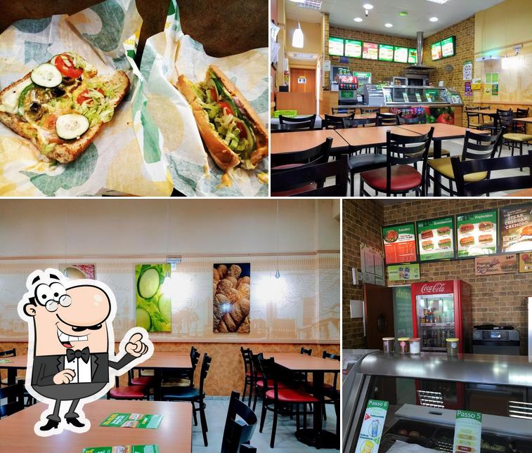 O Subway se destaca pelo interior e comida