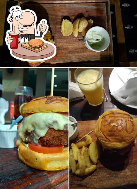 Os hambúrgueres do Burger 180 irão satisfazer diferentes gostos