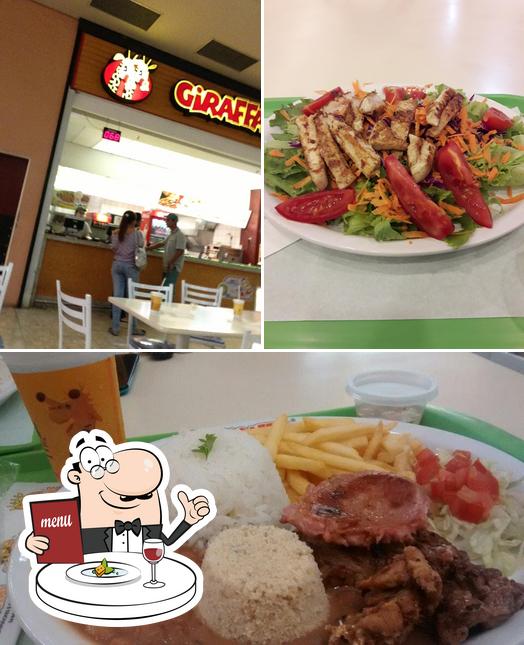 Comida em Giraffas Franca Shopping