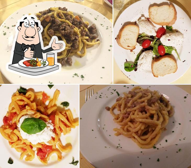 Еда в "Osteria dei Fabbri"
