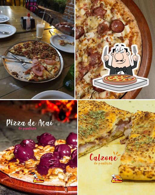 Consiga diferentes variedades de pizza