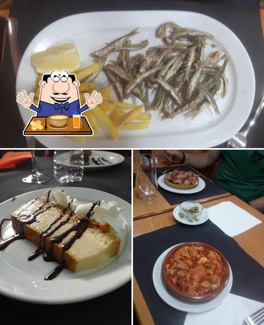 Meals at Bar Restaurante Peri