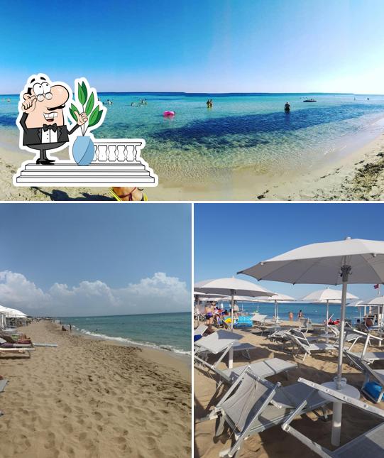 Goditi la vista dagli esterni di MoMà Exclusive Beach