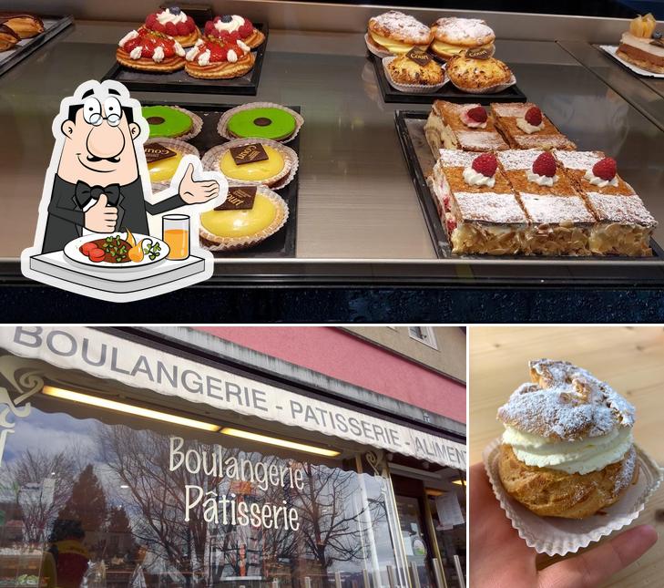 Boulangerie épicerie Court & Fils si caratterizza per la cibo e interni