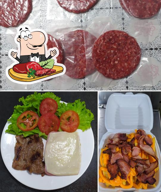 Escolha refeições de carne no Gordinho Gostoso