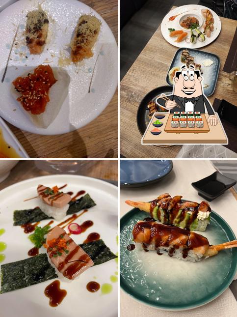 Ordina le diverse opzioni di sushi