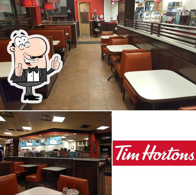 Here's a pic of Tim Hortons - Temporarily Closed