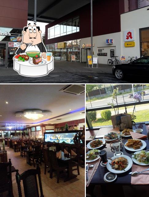 Las fotografías de comedor y exterior en China Restaurant Krone - Göttingen